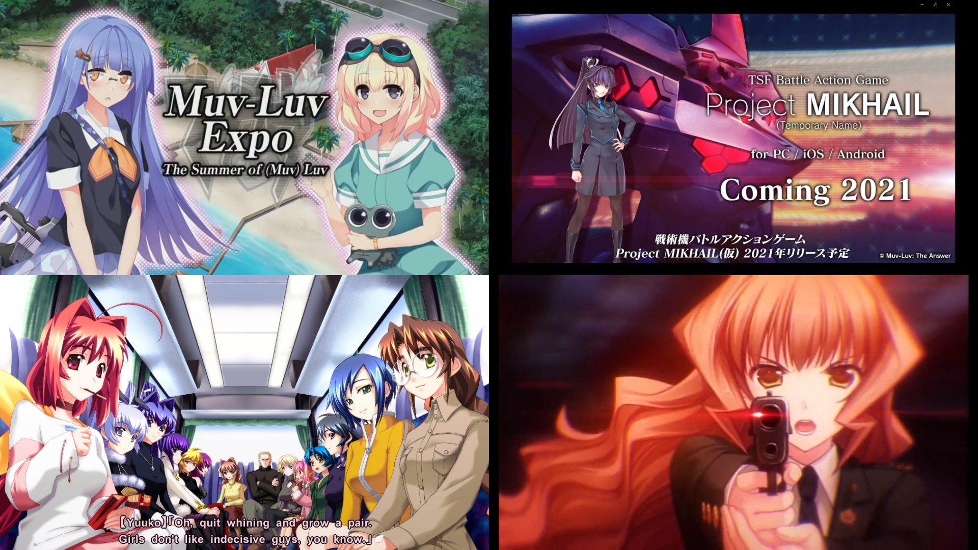 Muv-Luv Expo The Summer of (muv) luv feature
