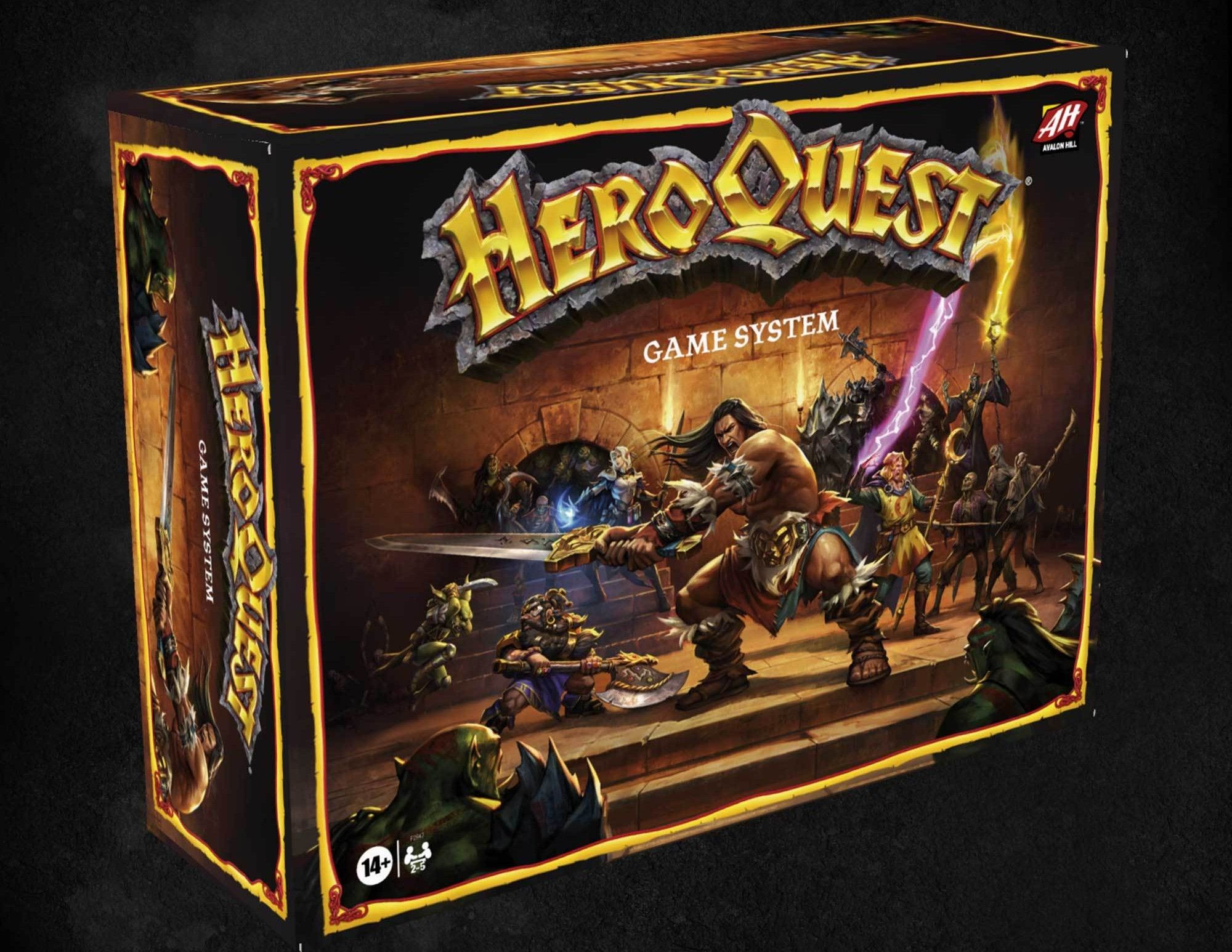 HeroQuest, board game, Hasbro