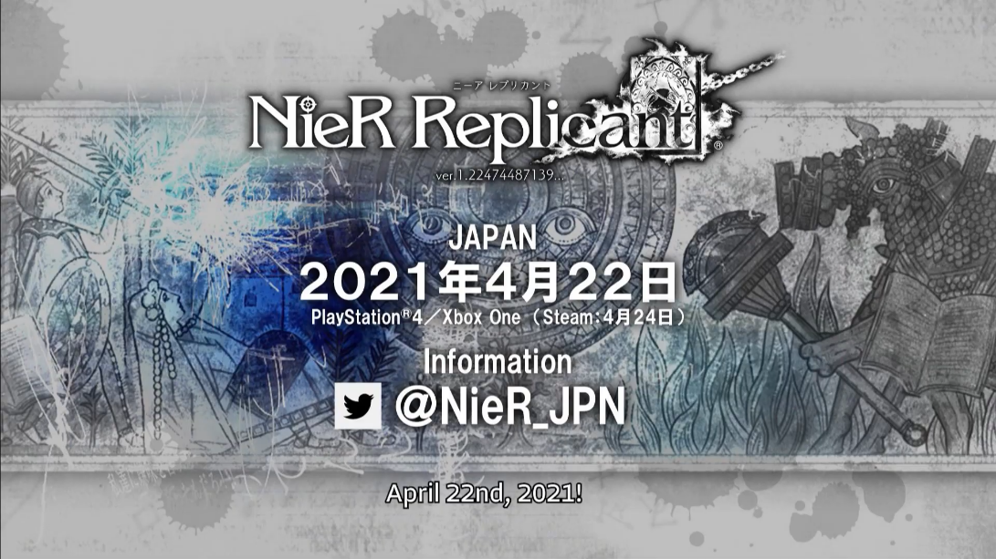 NieR Replicant ver.1.22474487139 - Official Trailer 