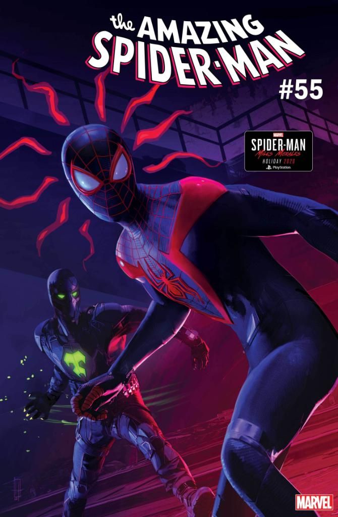 Ps5 Spider Man Miles Morales Variant Cover Art Revealed Confirms Villain Prowler 