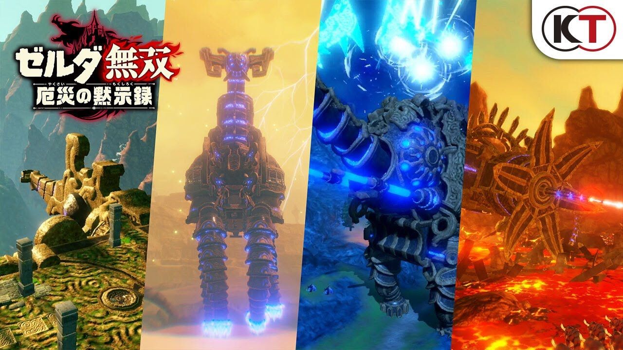 Hyrule Warriors Age of Calamity Age of Calamity Divine Beasts screenshots feature