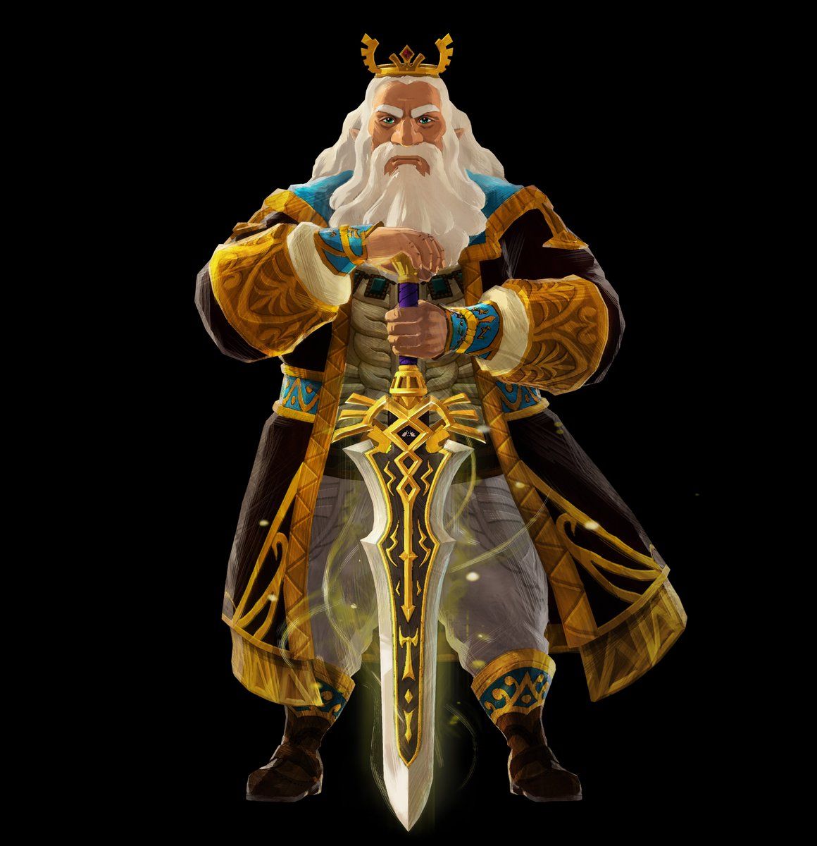 Hyrule Warriors Age of Calamity Introduces The Hyrule King, Hestu and Kohga