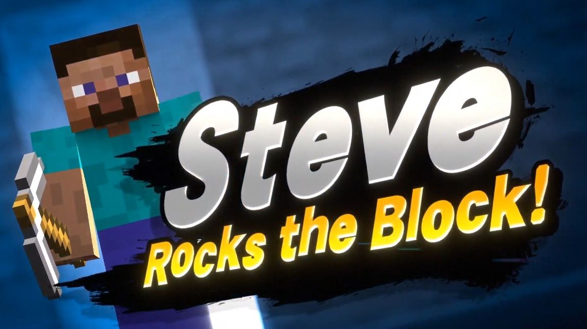 Super Smash Bros Ultimate Steve