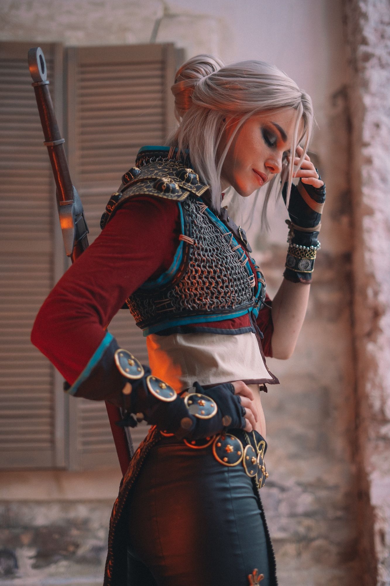 The Witcher Season 2 Netflix Ciri Cirilla Fiona Elen Cosplay Costume