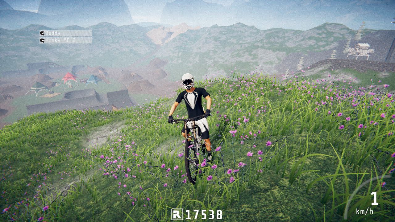 Review The Action Rogue-Bike -- Go On Descenders (Nintendo Switch)