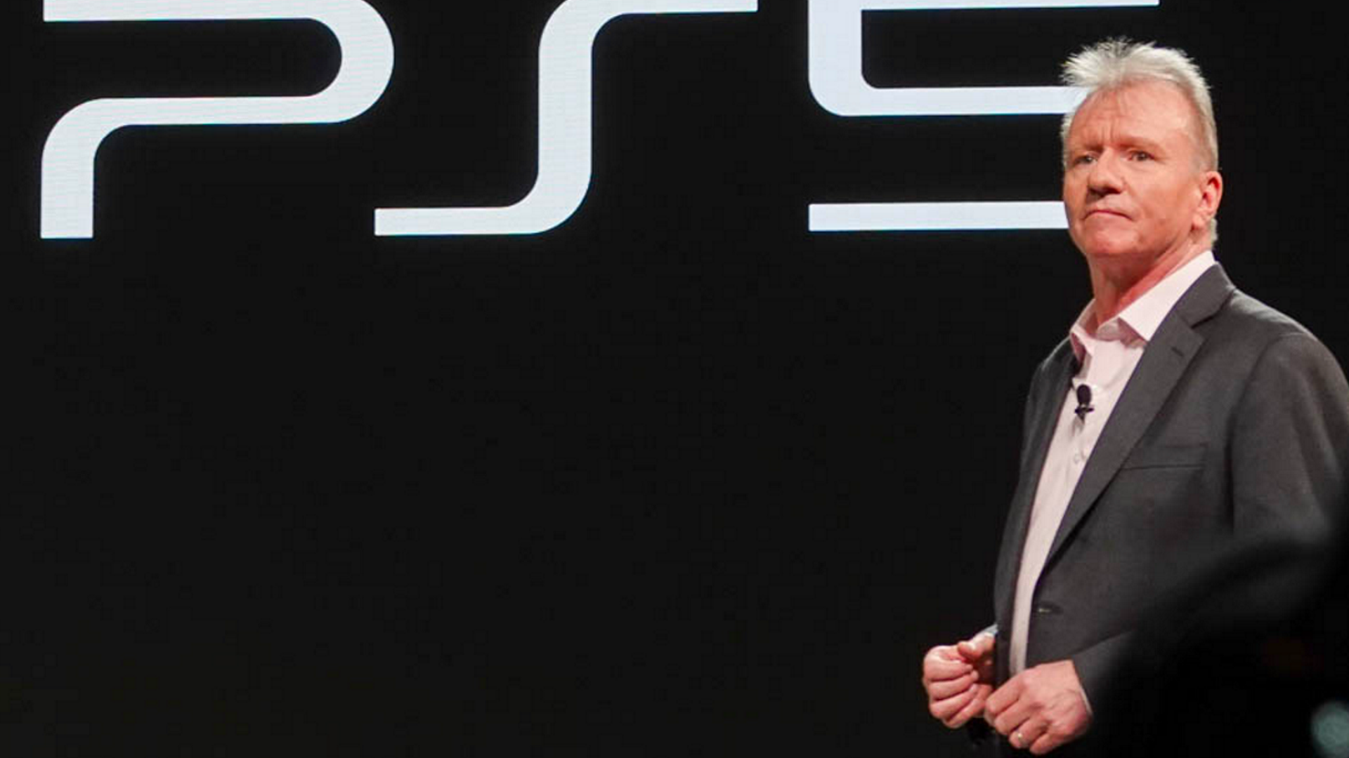 Jim Ryan announcing PS5 logo