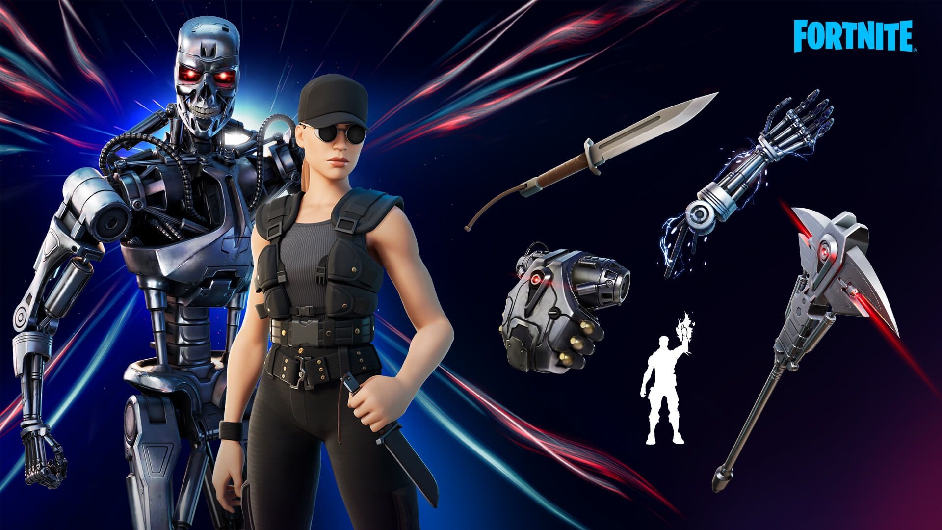 Fortnite Future War Set Includes Sarah Connor and T-800