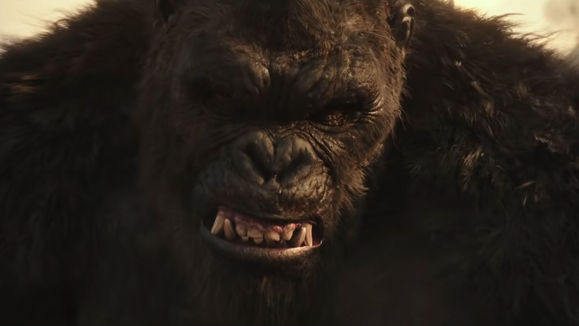 godzilla vs kong - Kong looking angry