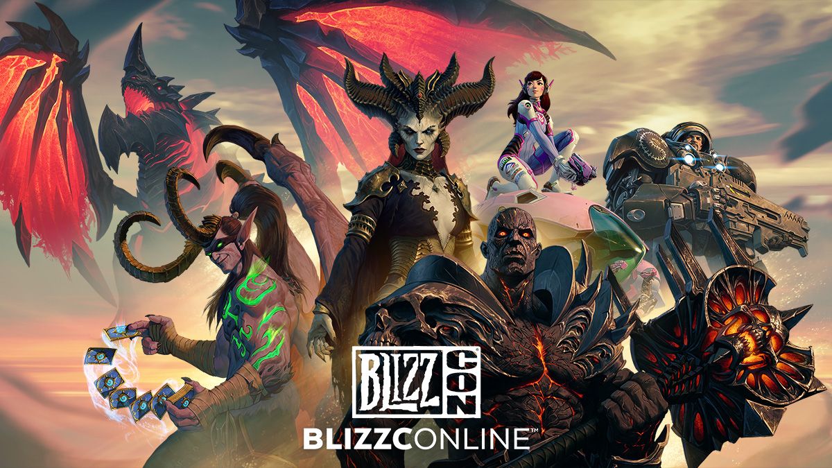 BlizzConline Official Poster, Diablo 4, Diablo Immortal