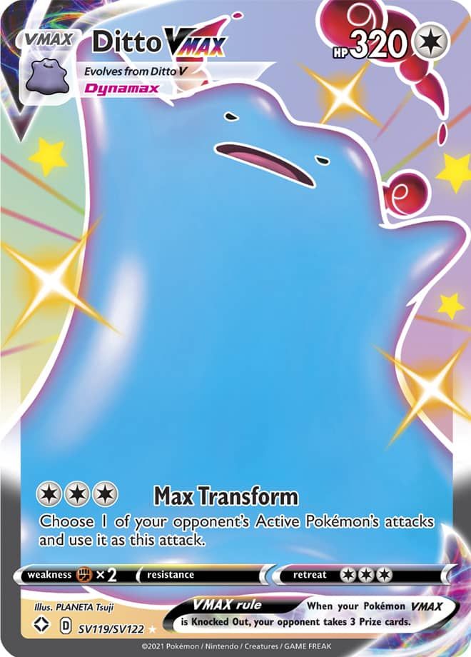 Shiny Ditto Shining Fates Best Cards