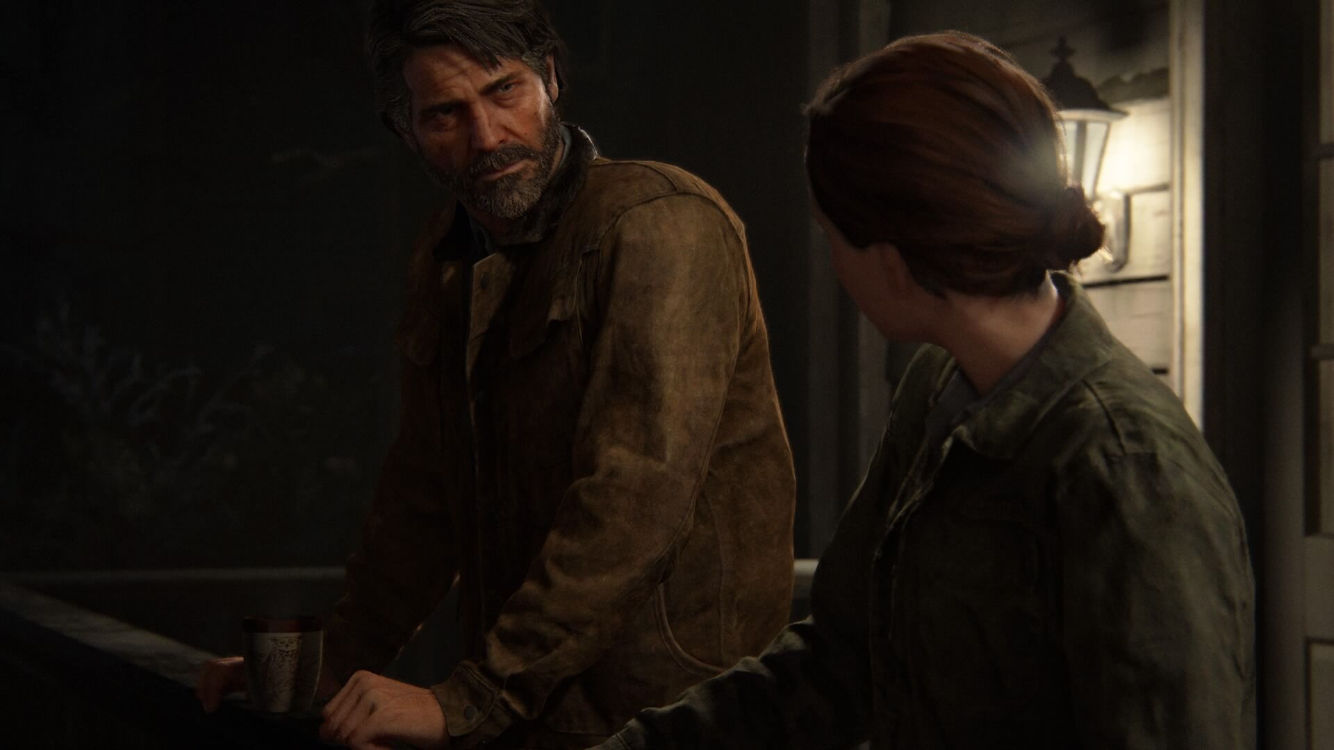 Tommy Visits Ellie and Dina Scene - THE LAST OF US 2 (THE LAST OF US PART 2  Cinematic) 