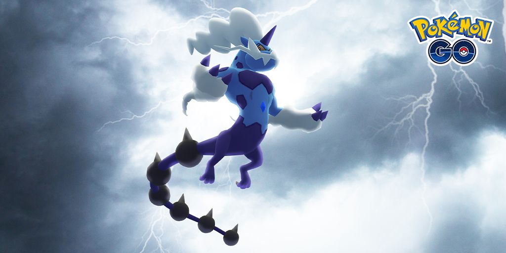 Pokemon GO charge up Shiny Therian Forme Thundurus weakness