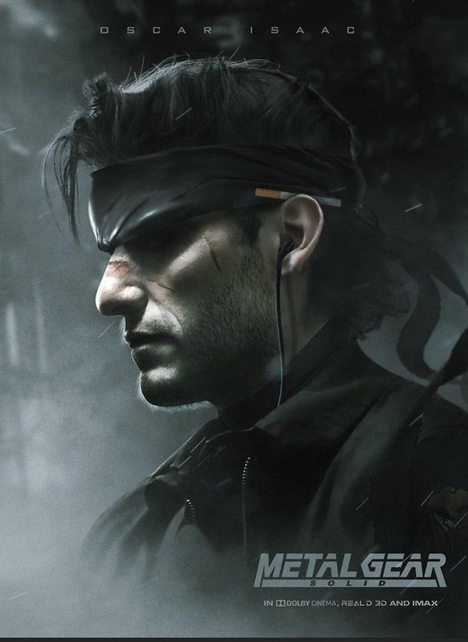 BossLogic Oscar Isaac Solid Snake Metal Gear Solid