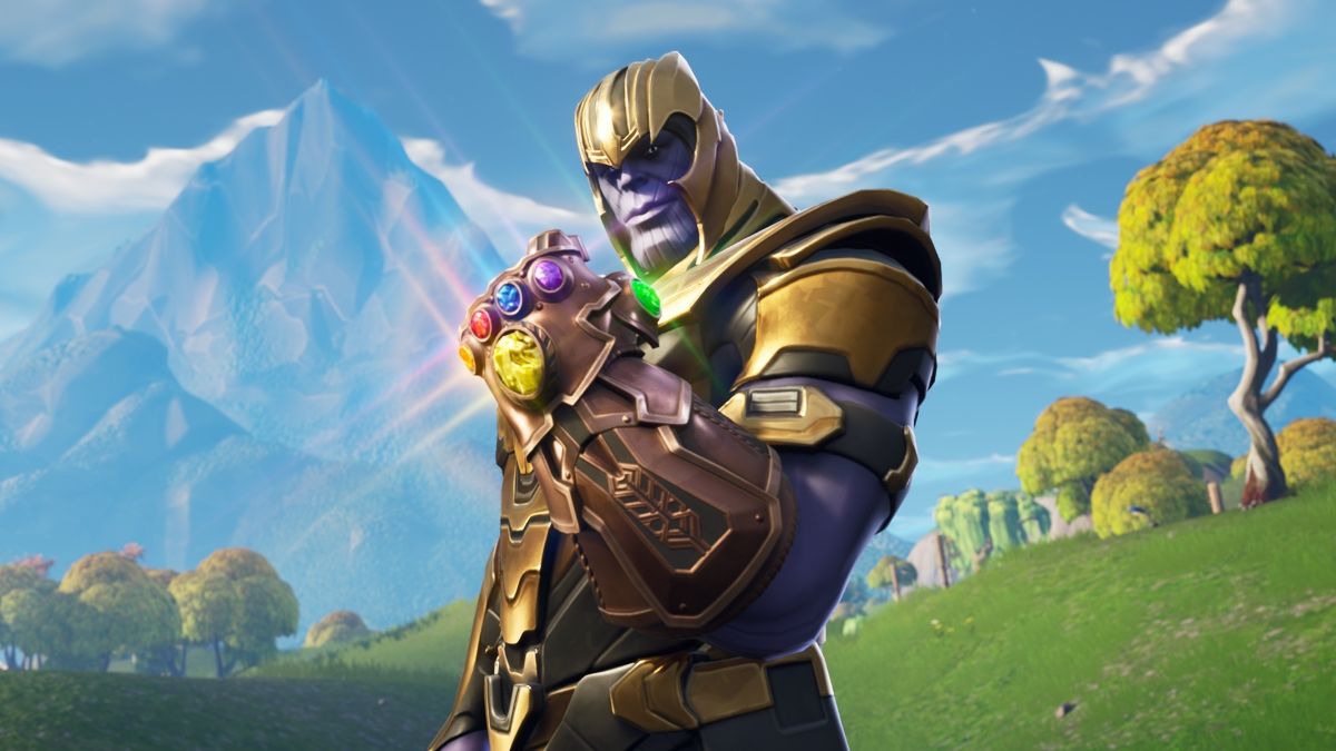 Get Thanos skin and infinity gauntlet in fortnite