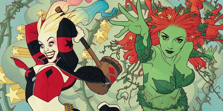 Harley Quinn and Poison Ivy DC Comics