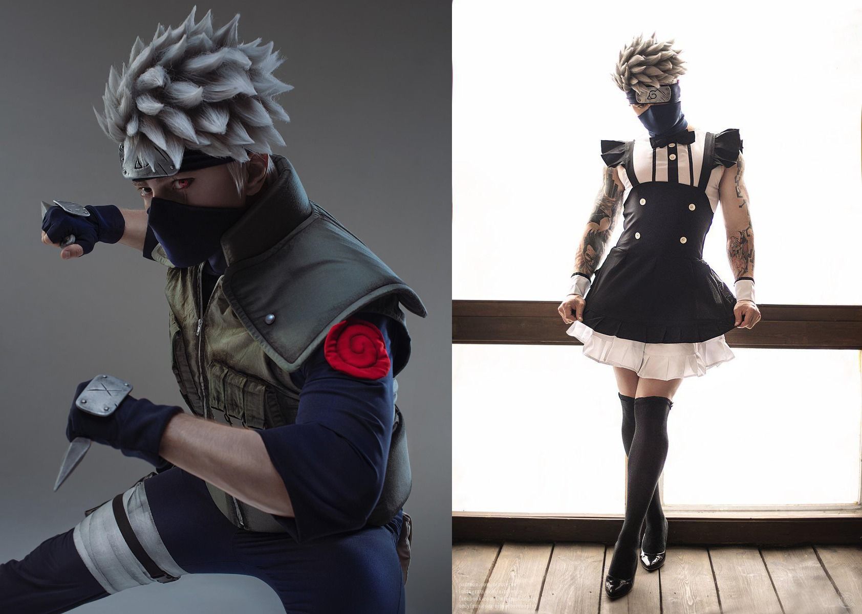 Naruto Fan Takes On Kakashi Hatake in Electrifying Cosplay