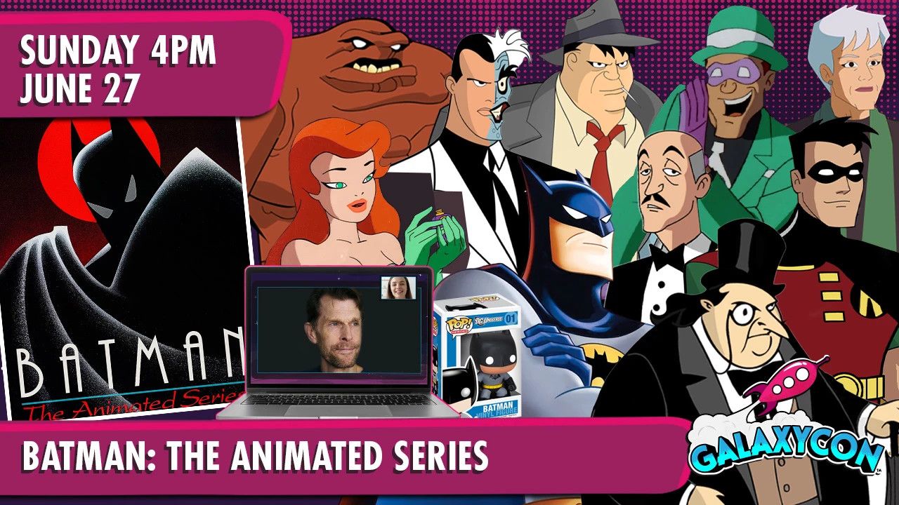 GalaxyCon 2021 Batman the Animated Series Promo