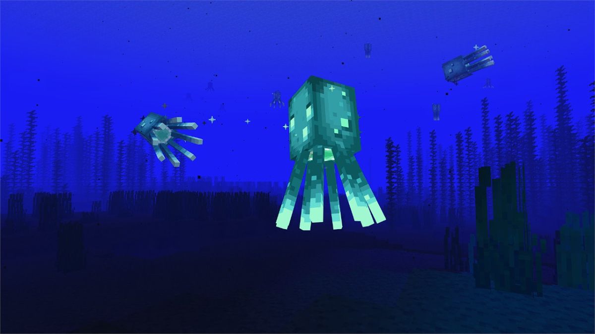 Minecraft Glow Squid - Glow Ink