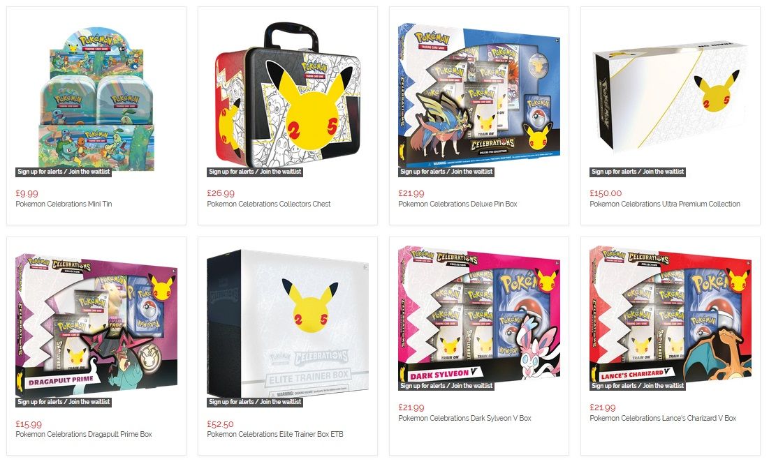 Pokemon TCG Celebrations Set - Release Date and Where to Pre-Order in ...