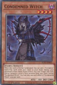 Yu-Gi-Oh Egyptian God Deck Condemned Witch