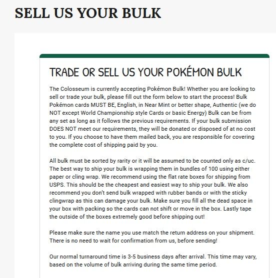 Where to Sell Your Pokemon TCG Bulk in the US and UK Troll and Toad