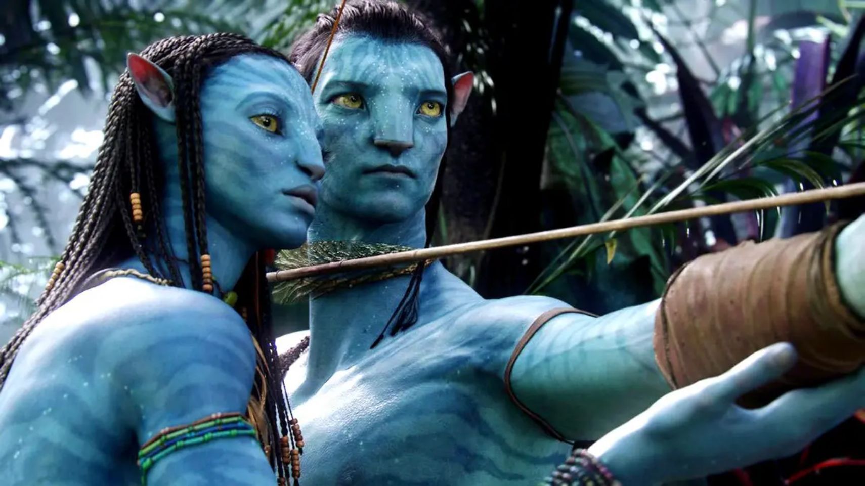 Avatar Jake Sully and Neytiri