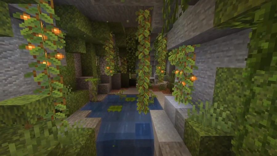 Minecraft Azalea Tree - Where To Find, Lush Caves Marker, and Usage