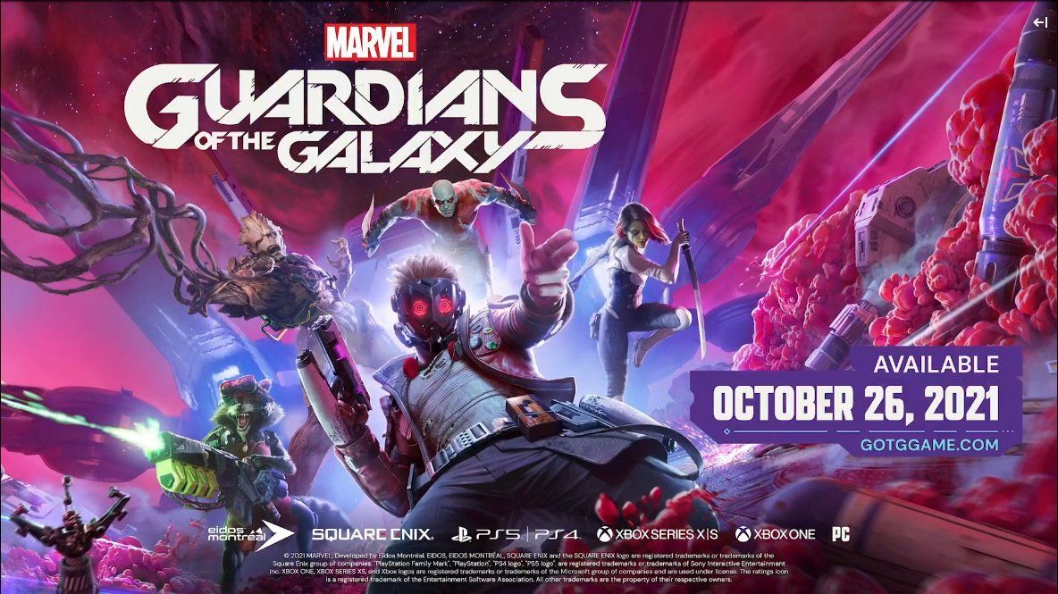 guardians of the galaxy square enix