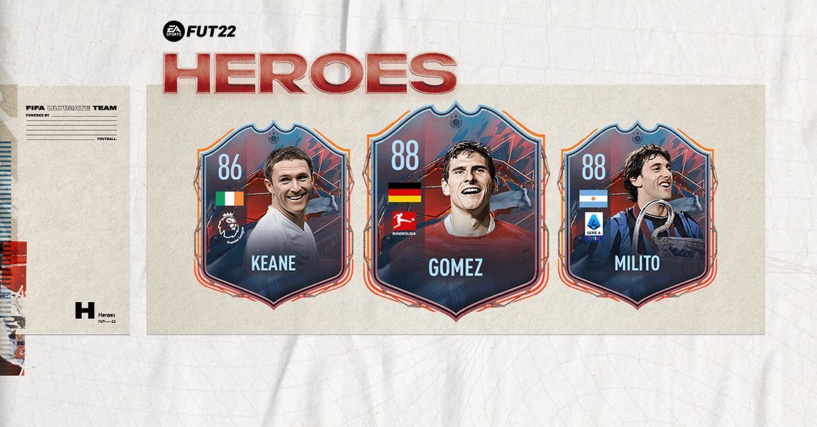 FIFA 22 FUT Heroes cards