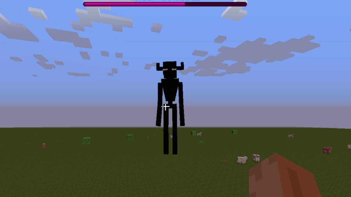 minecraft real life enderman attack