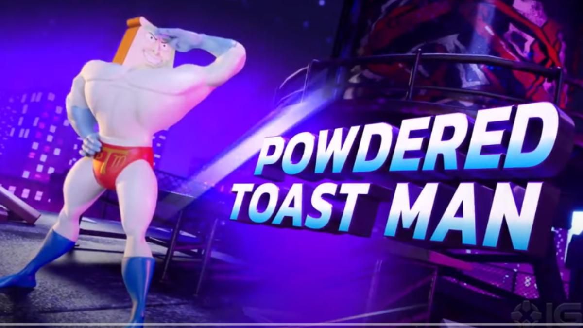 Nickelodeon All-Star Brawl/Powdered Toast Man - SuperCombo Wiki