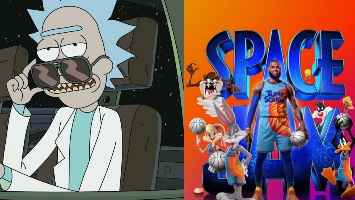 Rick and Morty's Cameo in Space Jam A New Legacy Has Won Over the Internet
