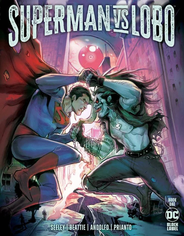 superman v lobo miniseries cover