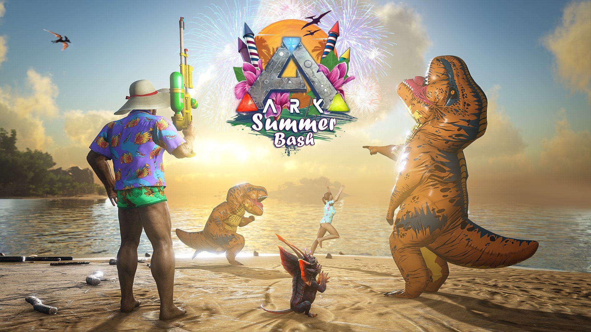 Ark Survival Evolved Summer Bash 2021 Update Event & Spawn Codes