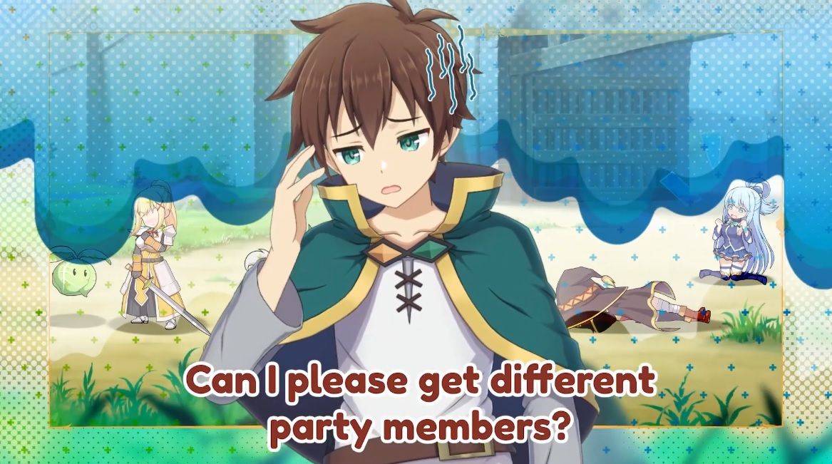 KonoSuba RPG Showcases Opening Movie, More Party Members