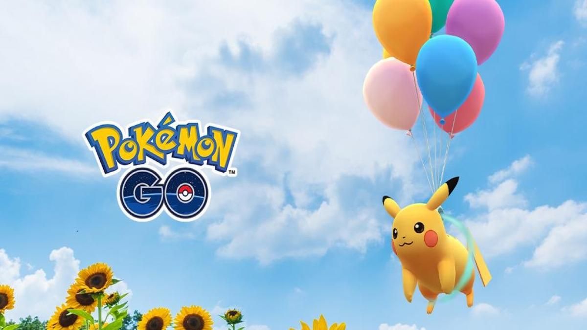 Pokémon GO Shiny Pikachu Flying With Balloon – Mini Account (Read Describe)  - PoGoFighter