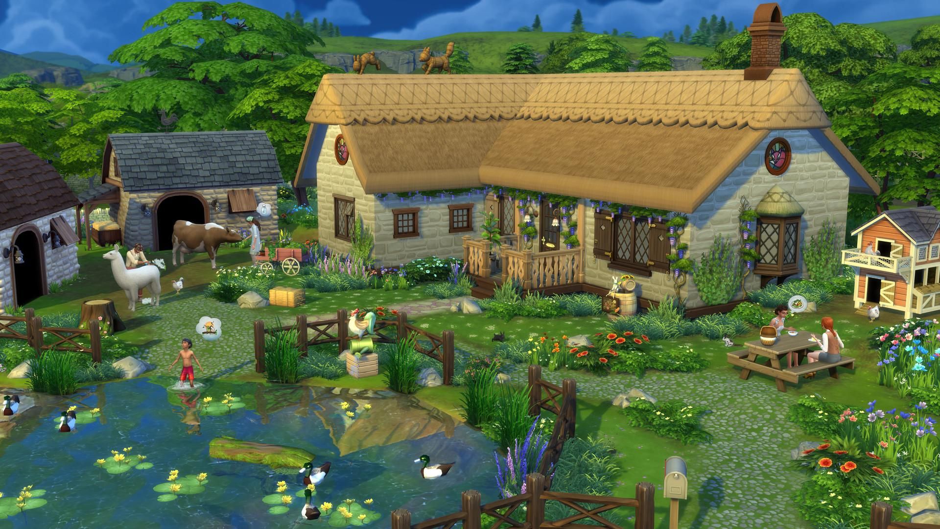 sims 4 cottage living release time