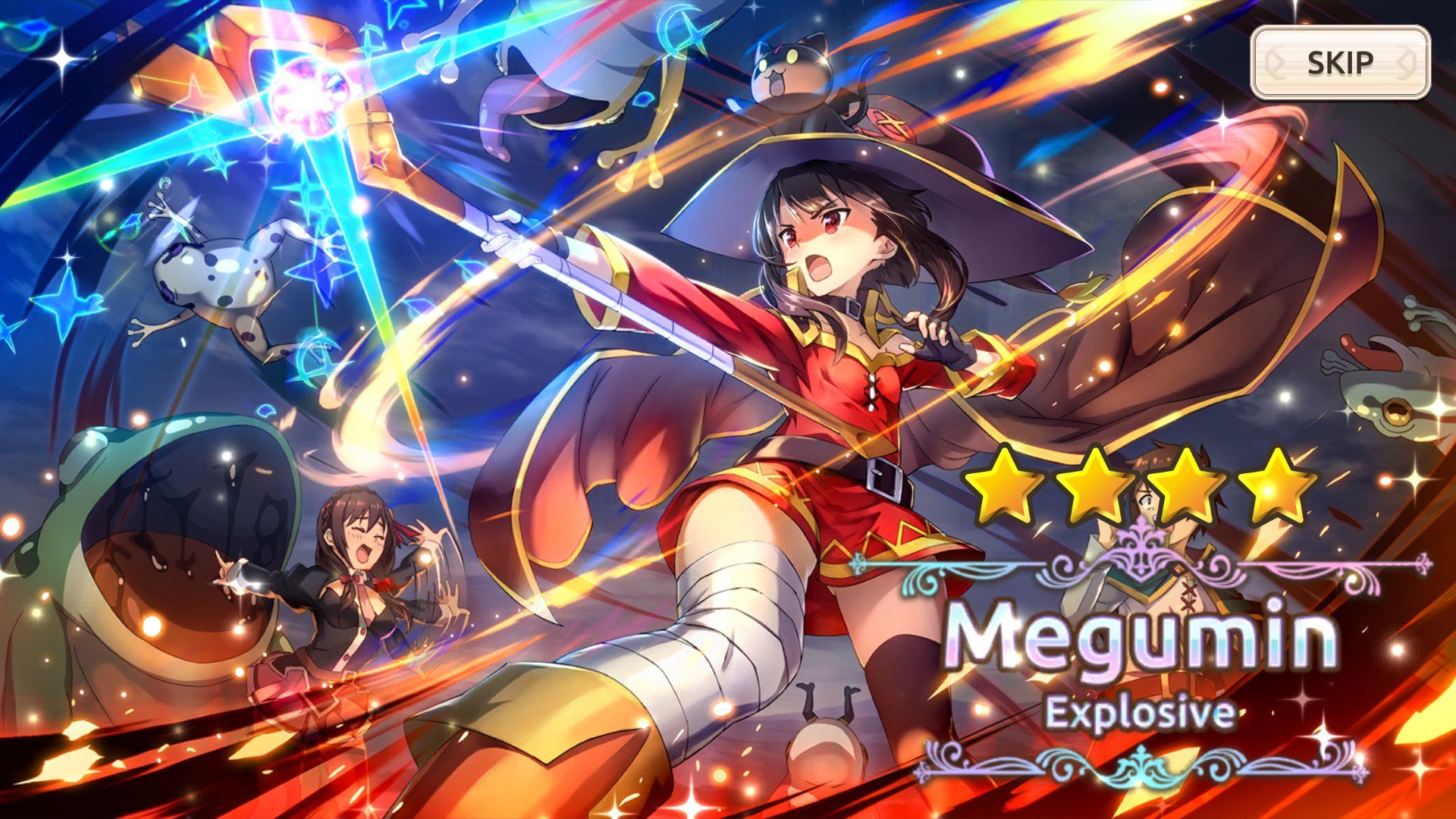 Megumin Explosive 4 star KonoSuba Fantastic Days tier list