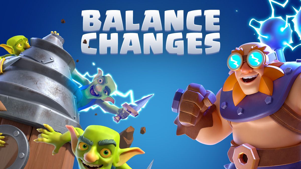 Clash Royale Balancing Update Patch Notes for September 6