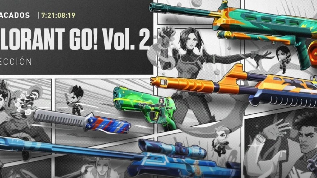 New Valorant Go! Vol. 2 Weapon Skins Bundle Revealed