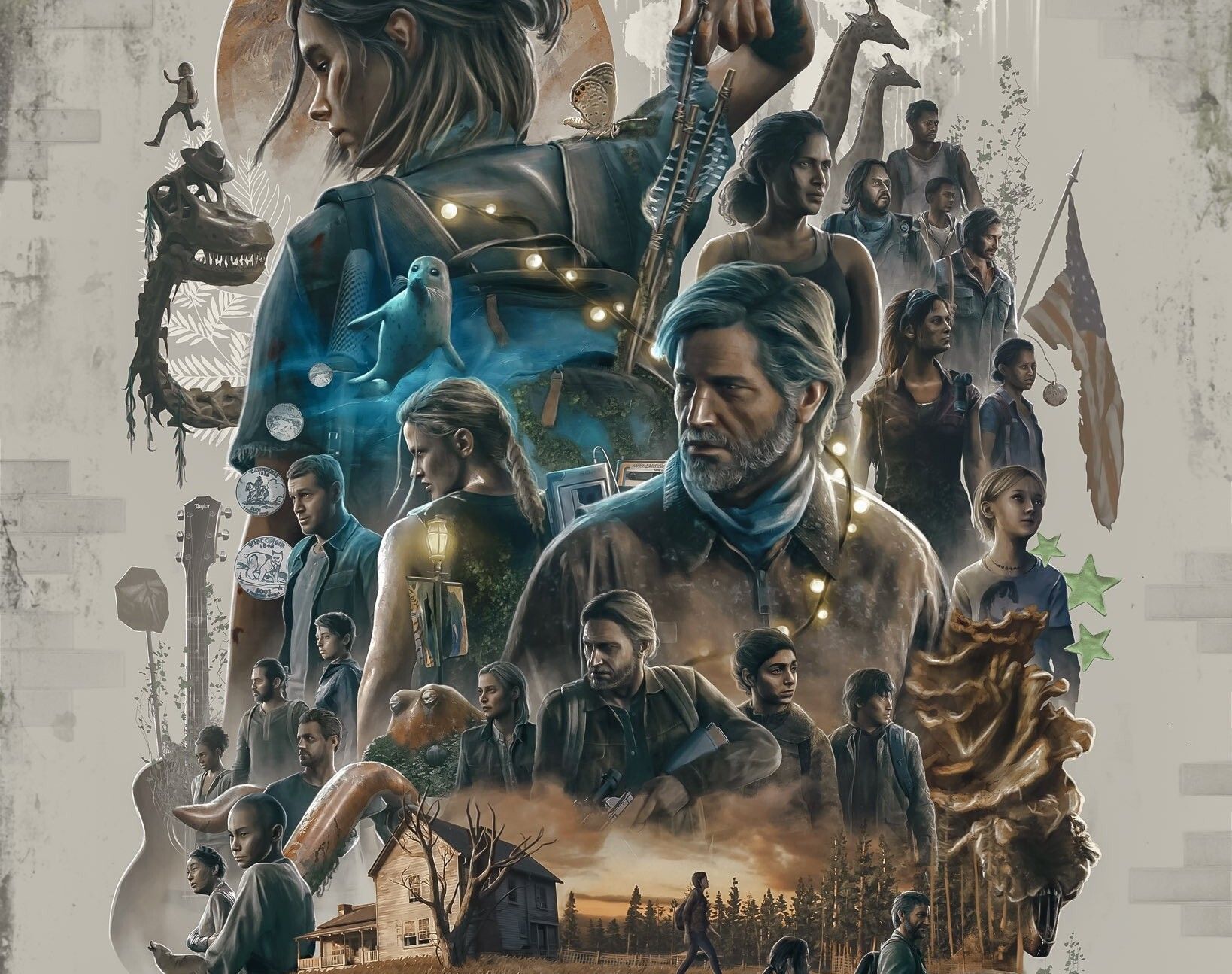 Explore the Best Thelastofuspart2 Art