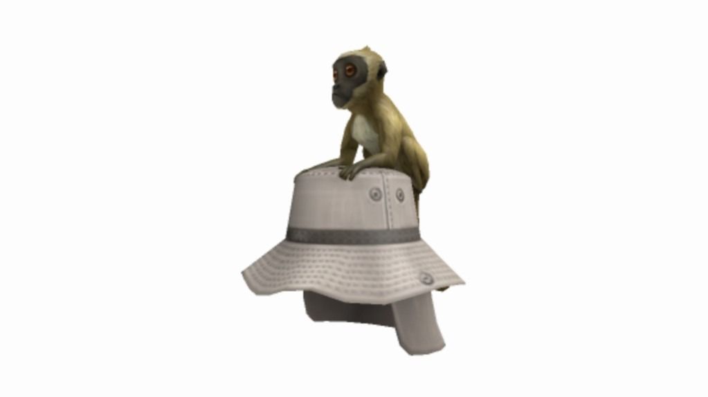 monkey safari hat roblox