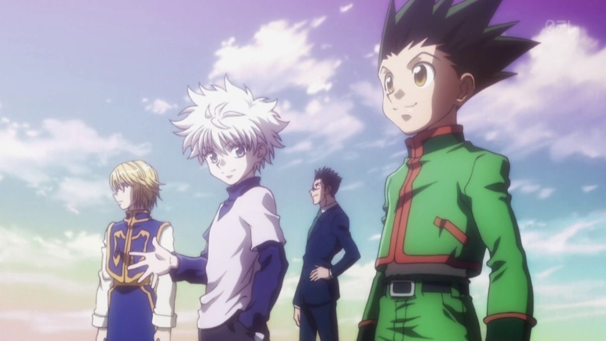 Hunter x Hunter - Anime completa 10 anos com imagem promocional