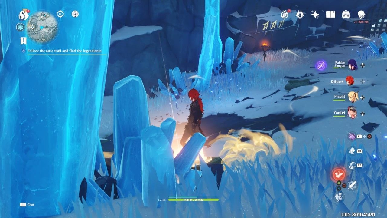 Follow the Aura Trail and Find the Ingredients, Door Puzzle in