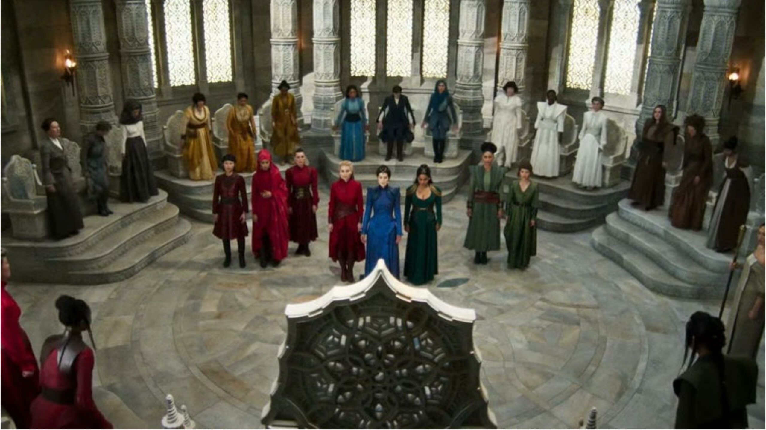 Aes Sedai Colors aka Ajahs In The Wheel Of Time TV Show Explained