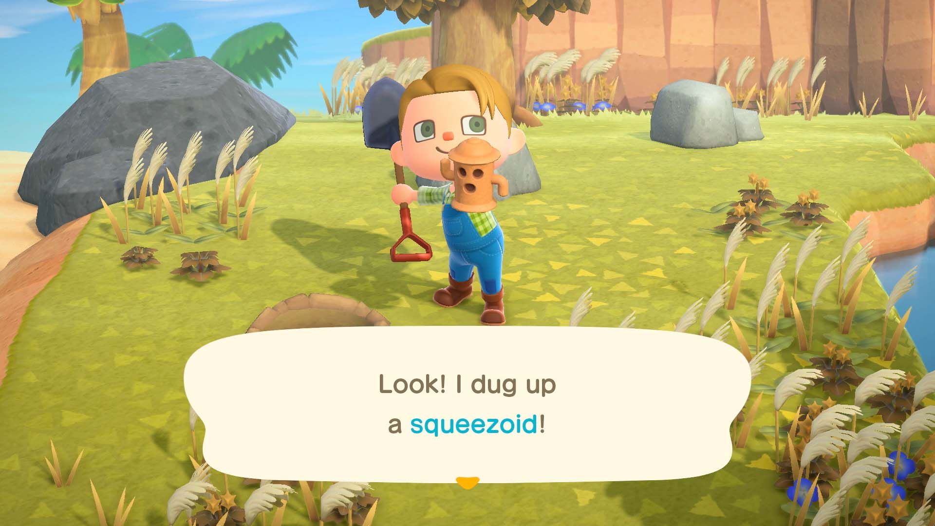 Animal Crossing: New Horizons - Dig Up Gyroid