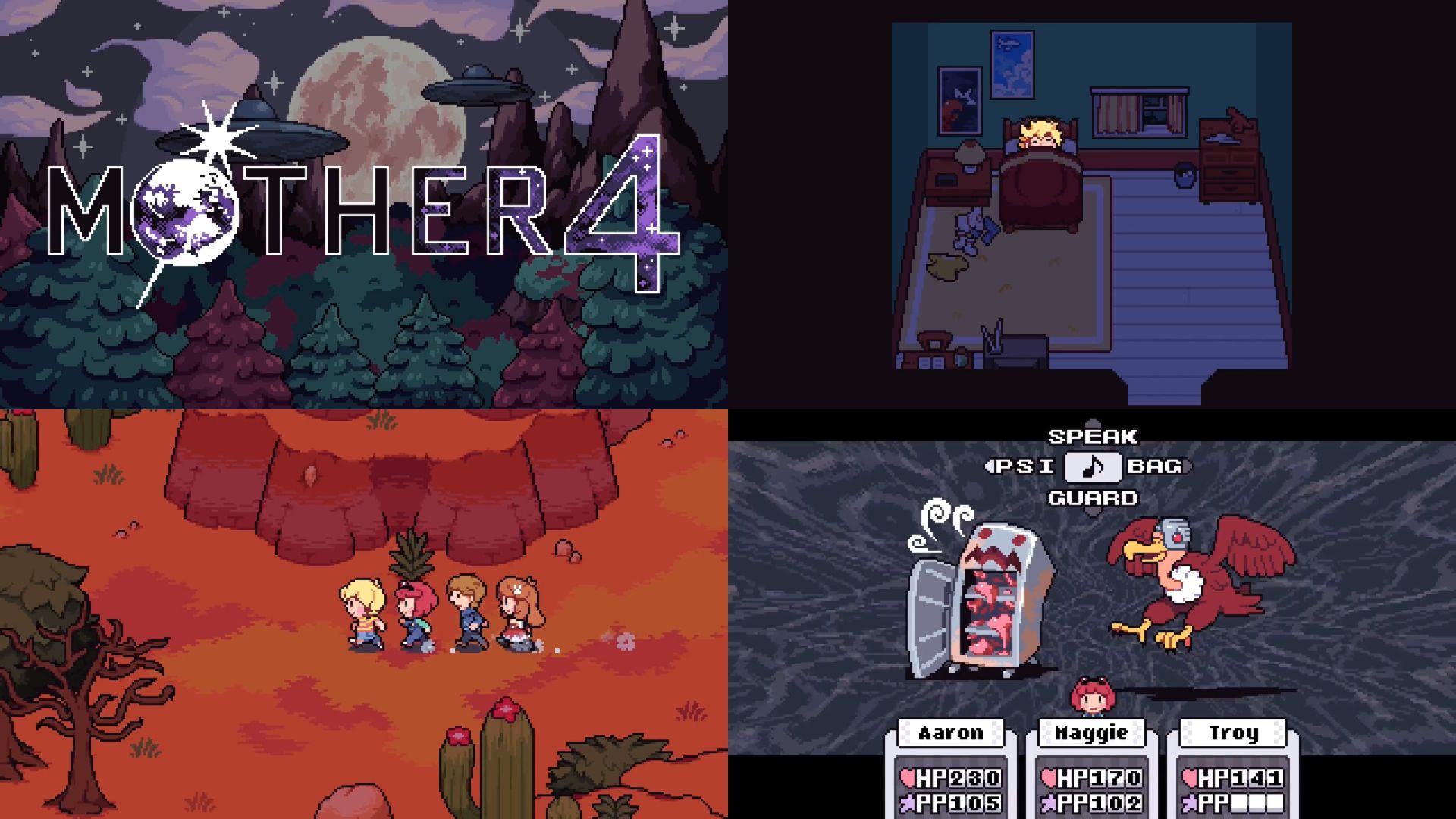 MOther 4 fan made game trailer