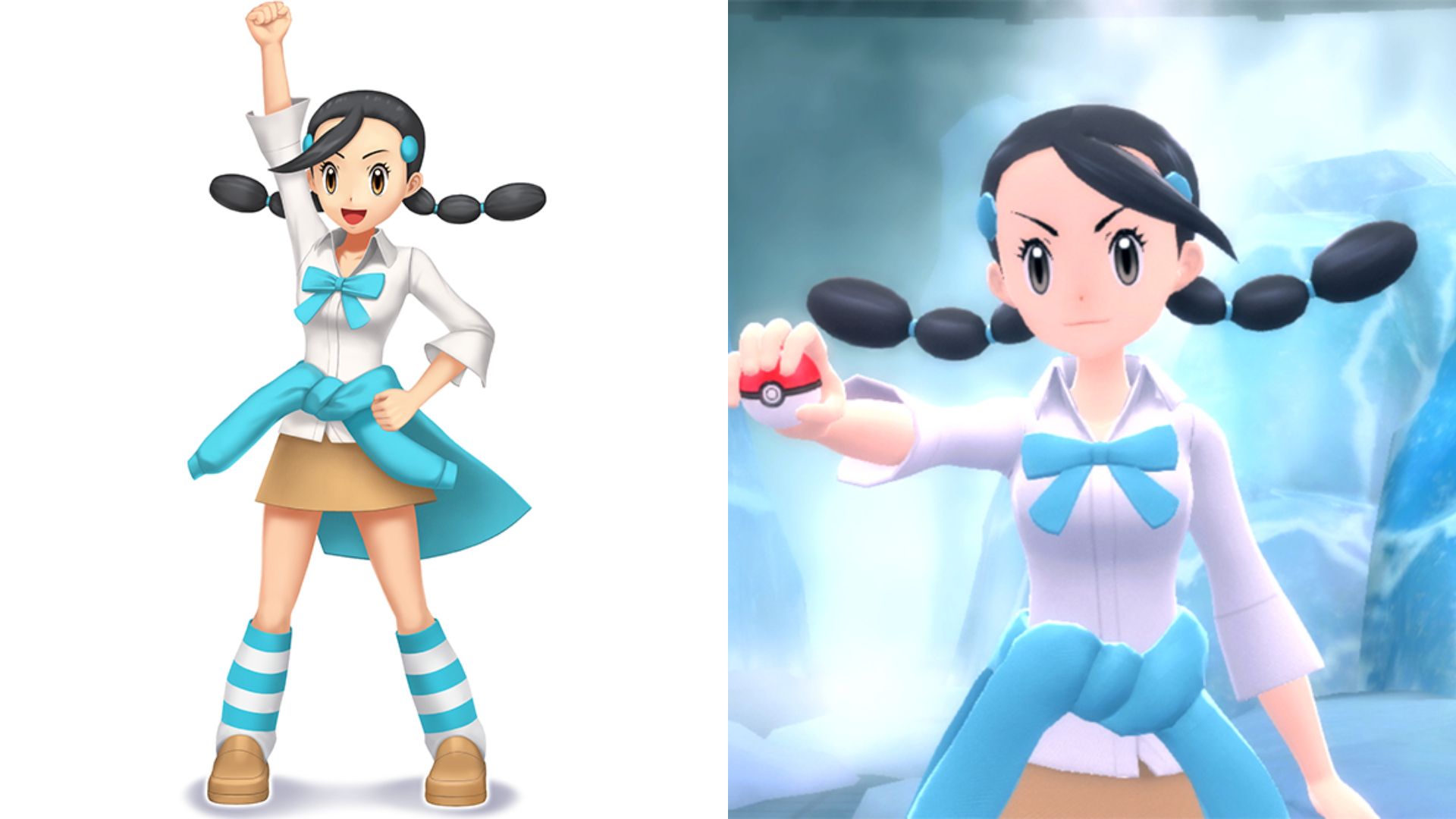 Suzuna cutest Daipa gym leader pokemon