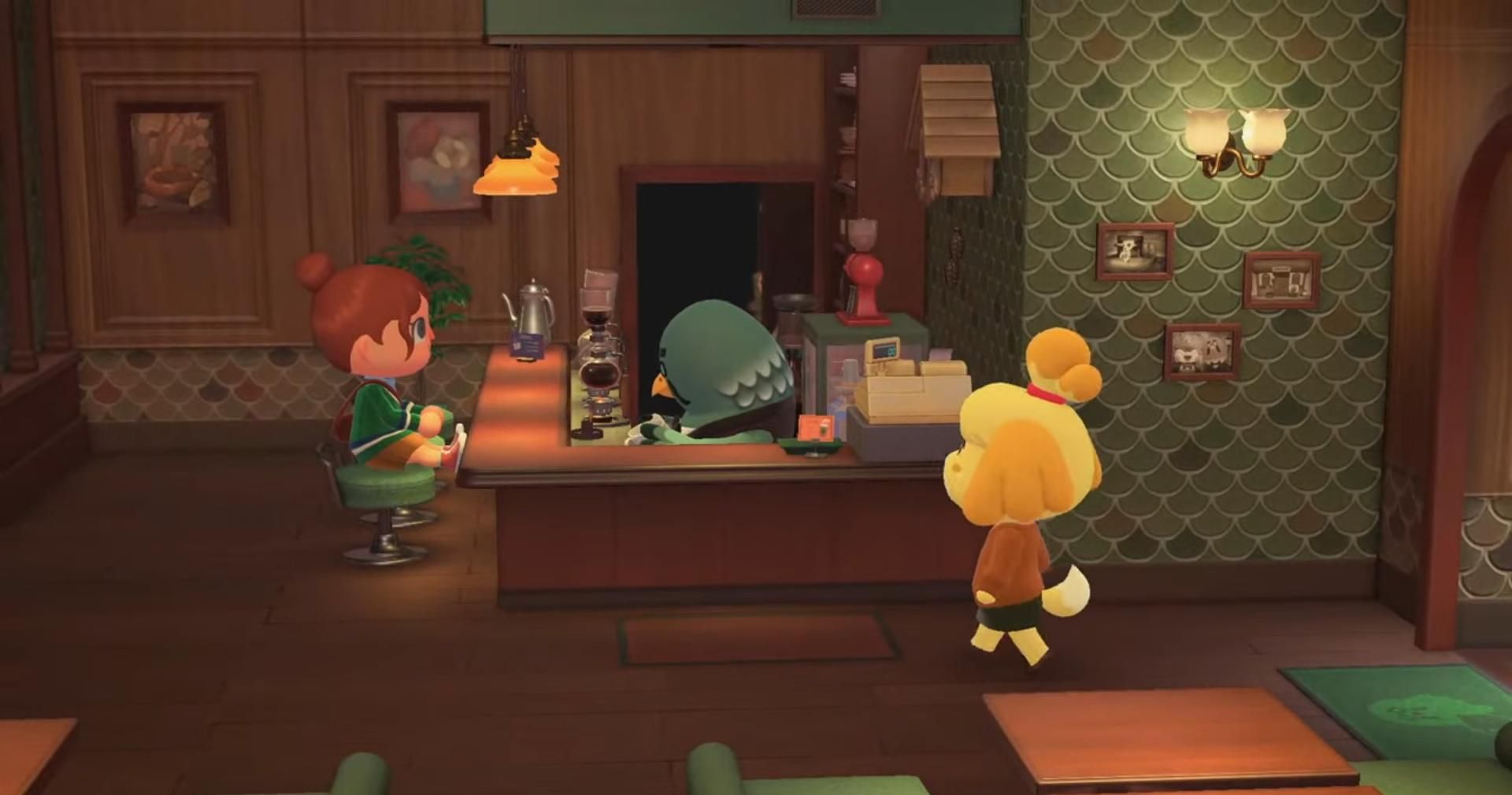 How to Use Amiibo For Characters To Have Coffee At The Roost in ACNH