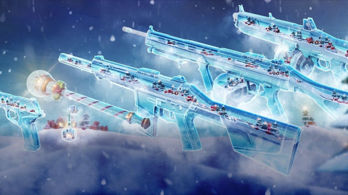 Valorant Snowfall Weapon Skins Bundle Revealed
